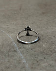 CHROME HEARTS CROSS BUBBLEGUM RING ‘SILVER’
