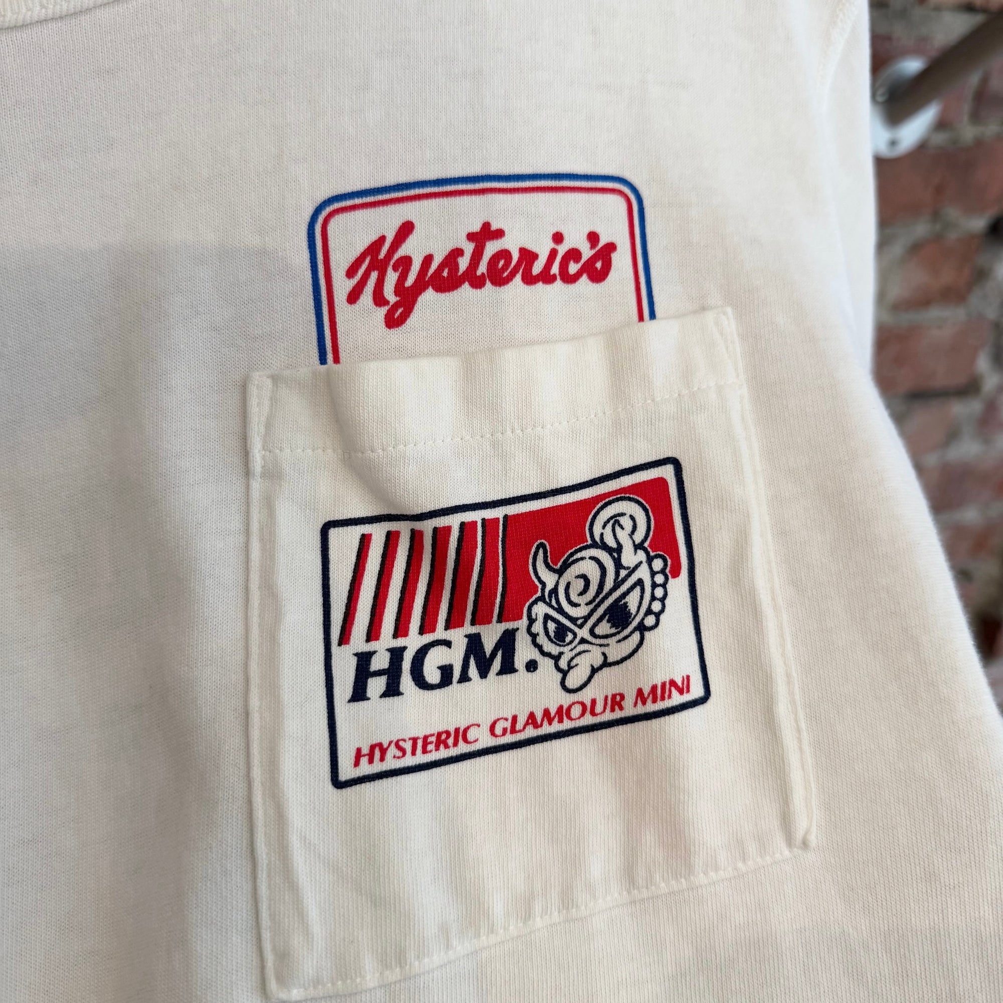 HYSTERIC GLAMOUR CONSUMERISM TEE ‘MULTI’