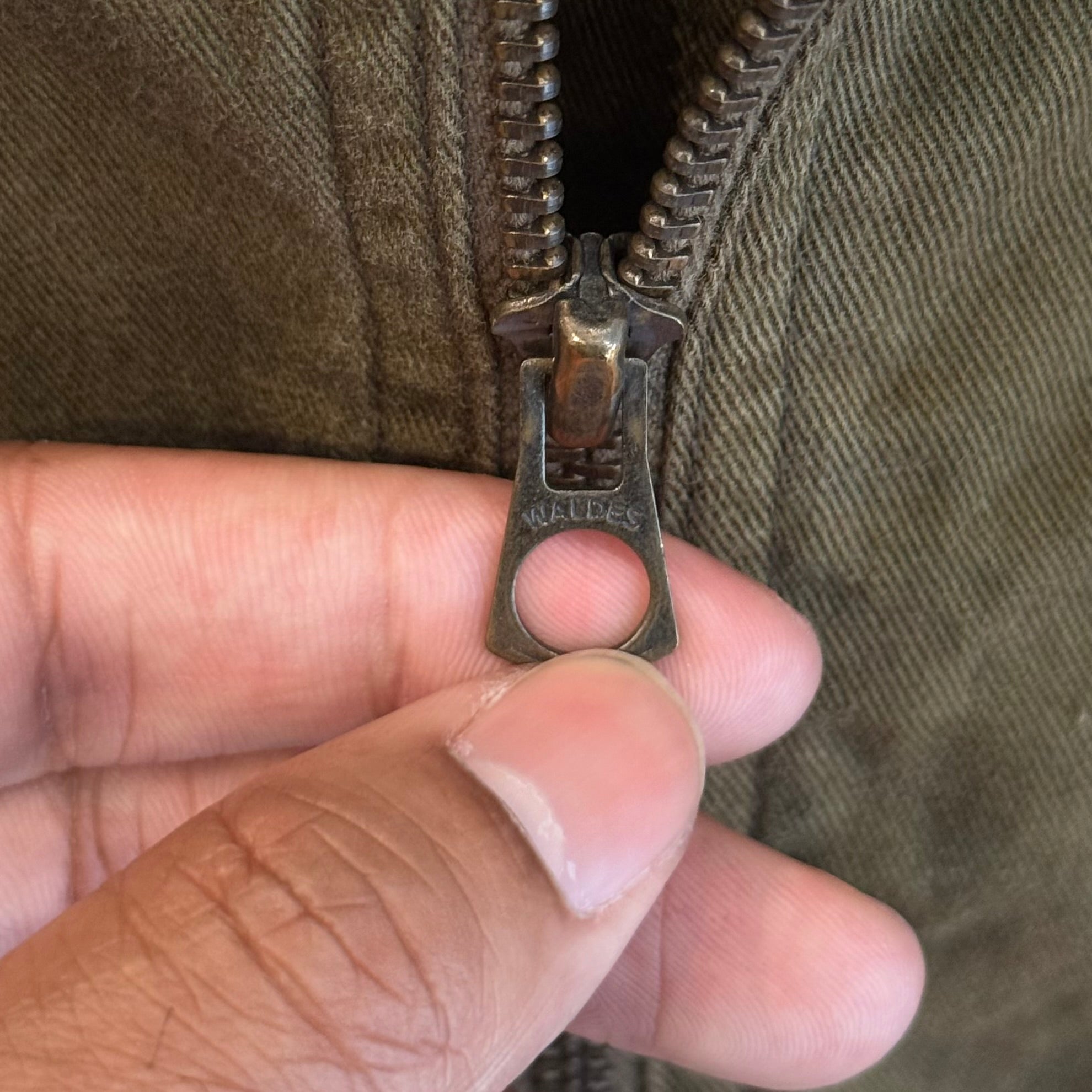 HYSTERIC GLAMOUR LIGHNTING PATCH MILITARY JACKET ‘DARK OLIVE’