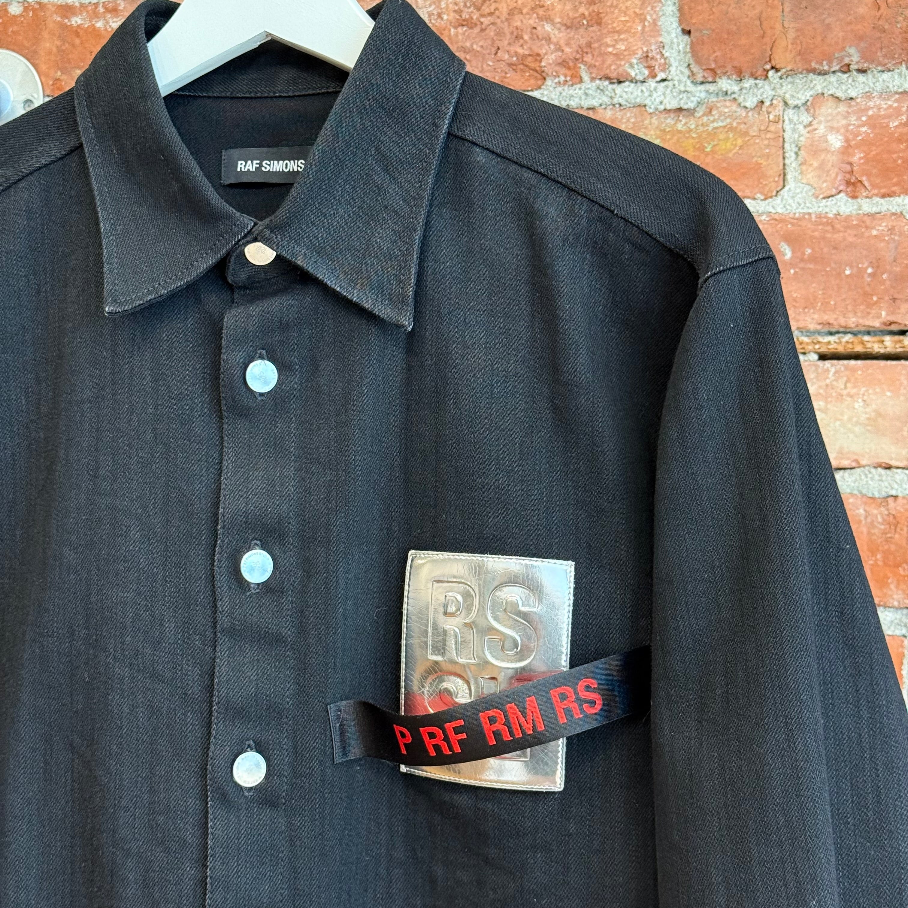 Raf Simons 17AW Denim Cotton Shirt