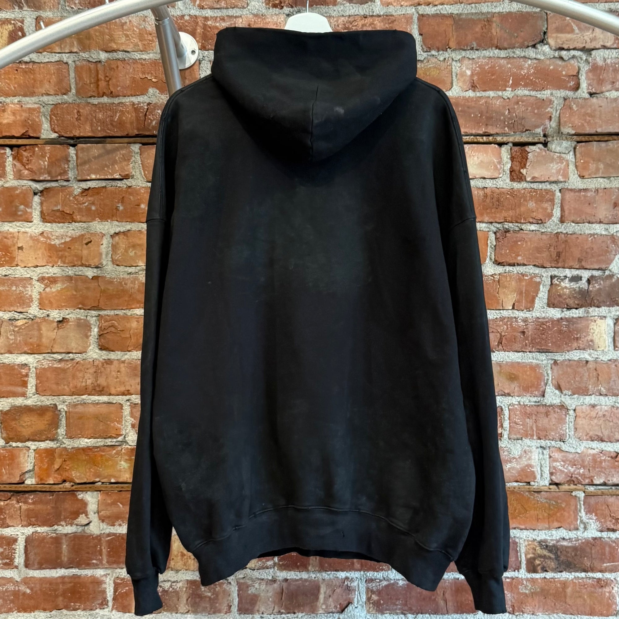 BALENCIAGA SS23 SKATER GRAFFITI HOODIE ‘BLACK’