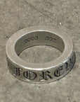 CHROME HEARTS 6MM FOREVER SPACER RING ‘SILVER’