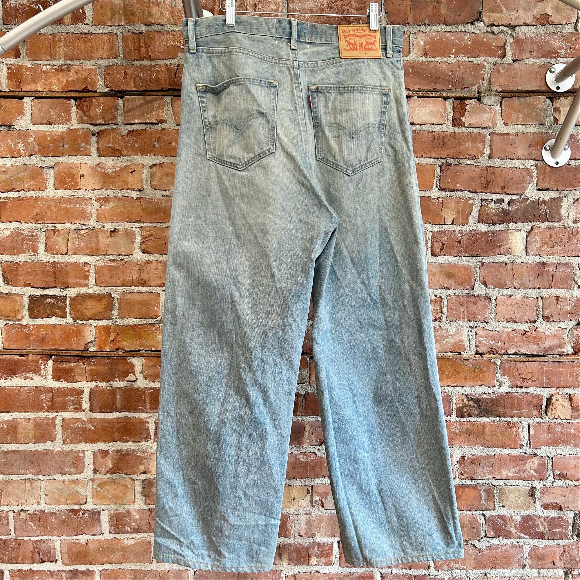 LEVIS X JUNYA WATANABE AD2022 WIDE LEG DENIM ‘LIGHT WASH’