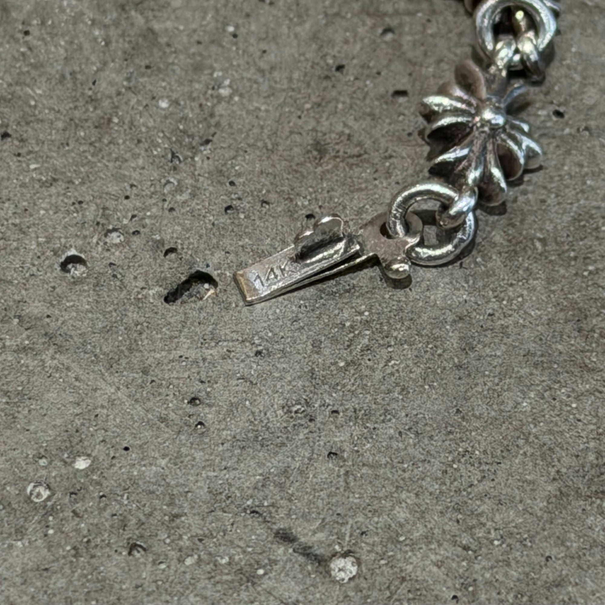 CHROME HEARTS TINY-E 13-LINK BRACELET