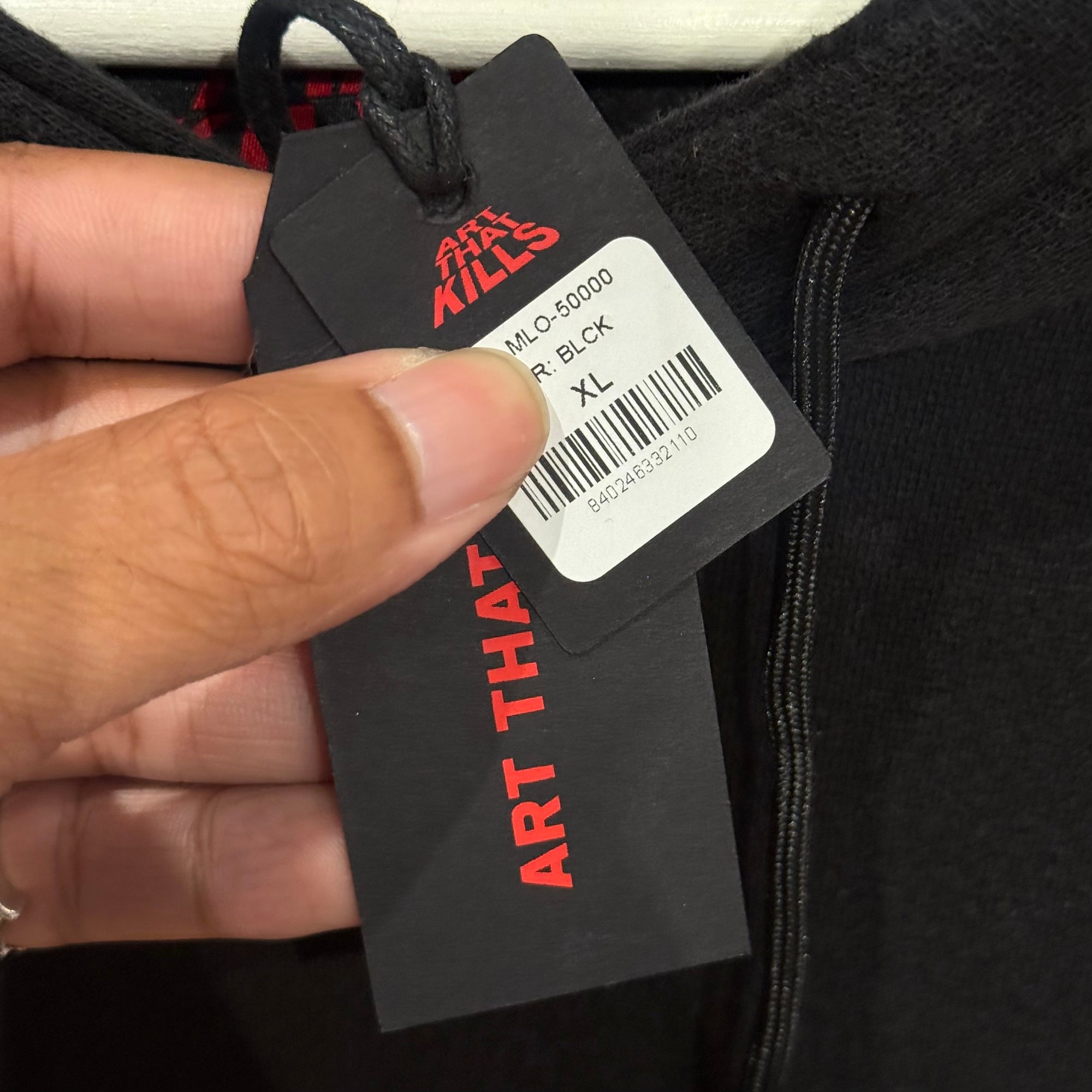 GALLERY DEPT. MUSIC LIVES ON ATK HOODIE ‘BLACK’