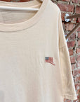 KAPITAL KOUNTRY OVERSIZED BONES TEE ‘BLUE/RED’