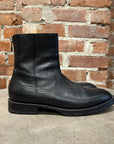 AMIRI BACKZIP ANKLE BOOTS ‘BLACK’