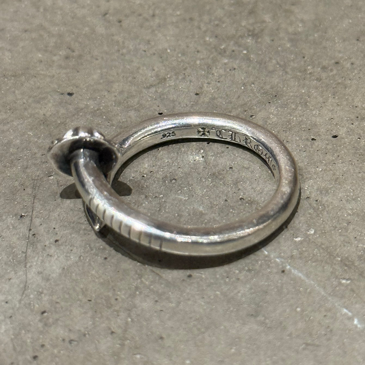 CHROME HEARTS NAIL RING ‘SILVER’