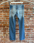 DIOR HEDI ERA LAMBSKIN POCKET DENIM JEANS ‘BLUE’