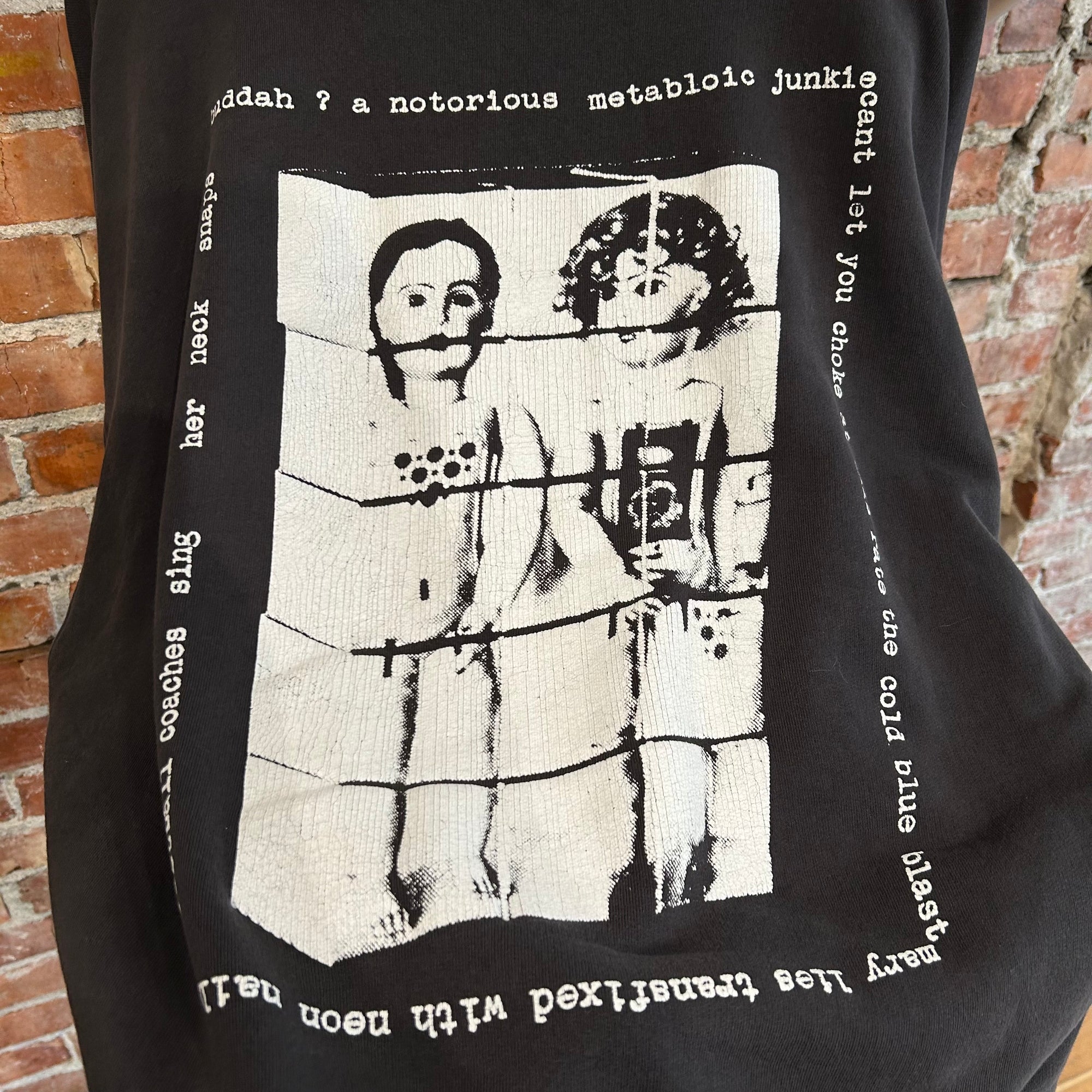 ENFANTS RICHES DEPRIMES FW24 MARY LIES HOODIE ‘BLACK’