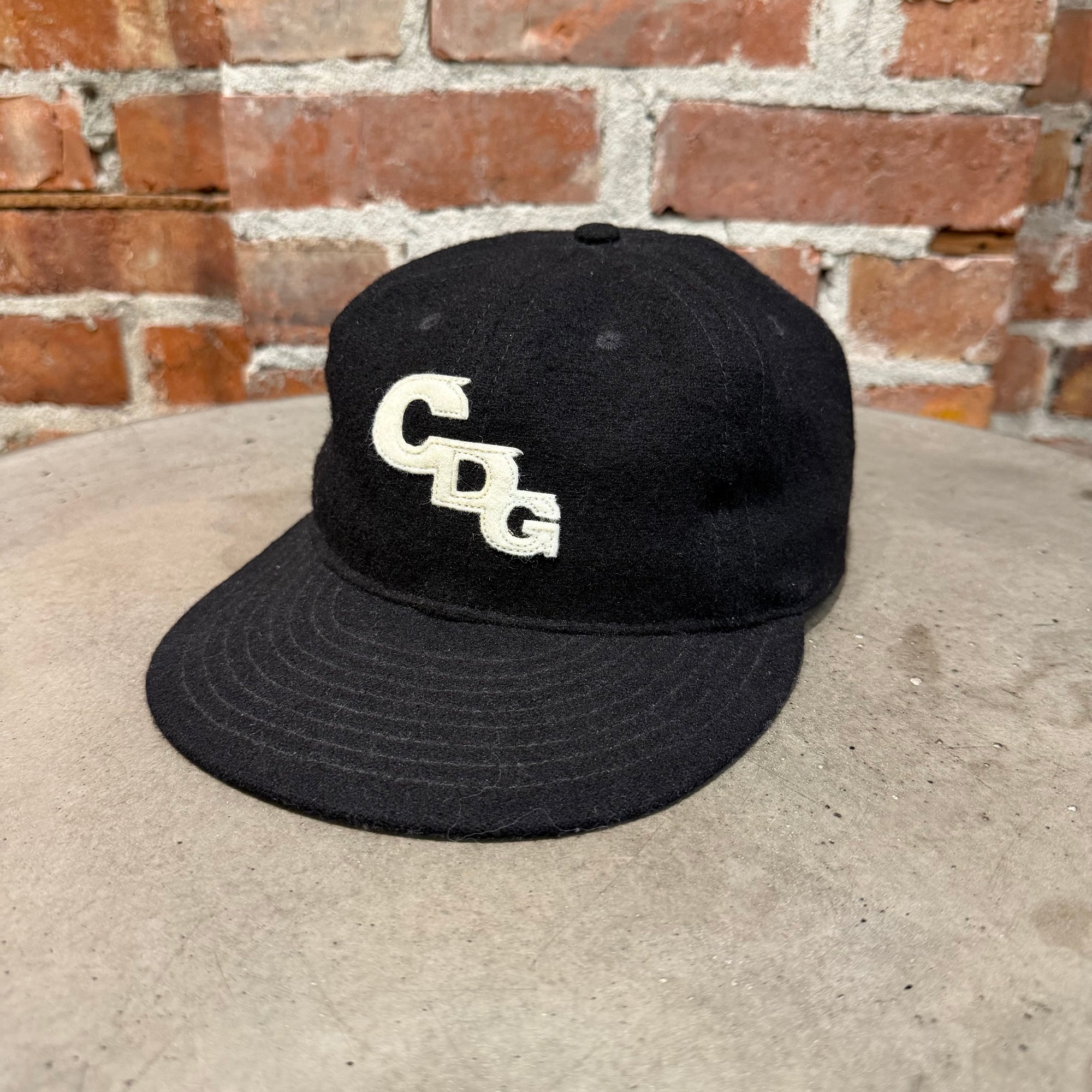 COMME DES GARCONS X EBBETS WOOL HAT ‘BLACK’