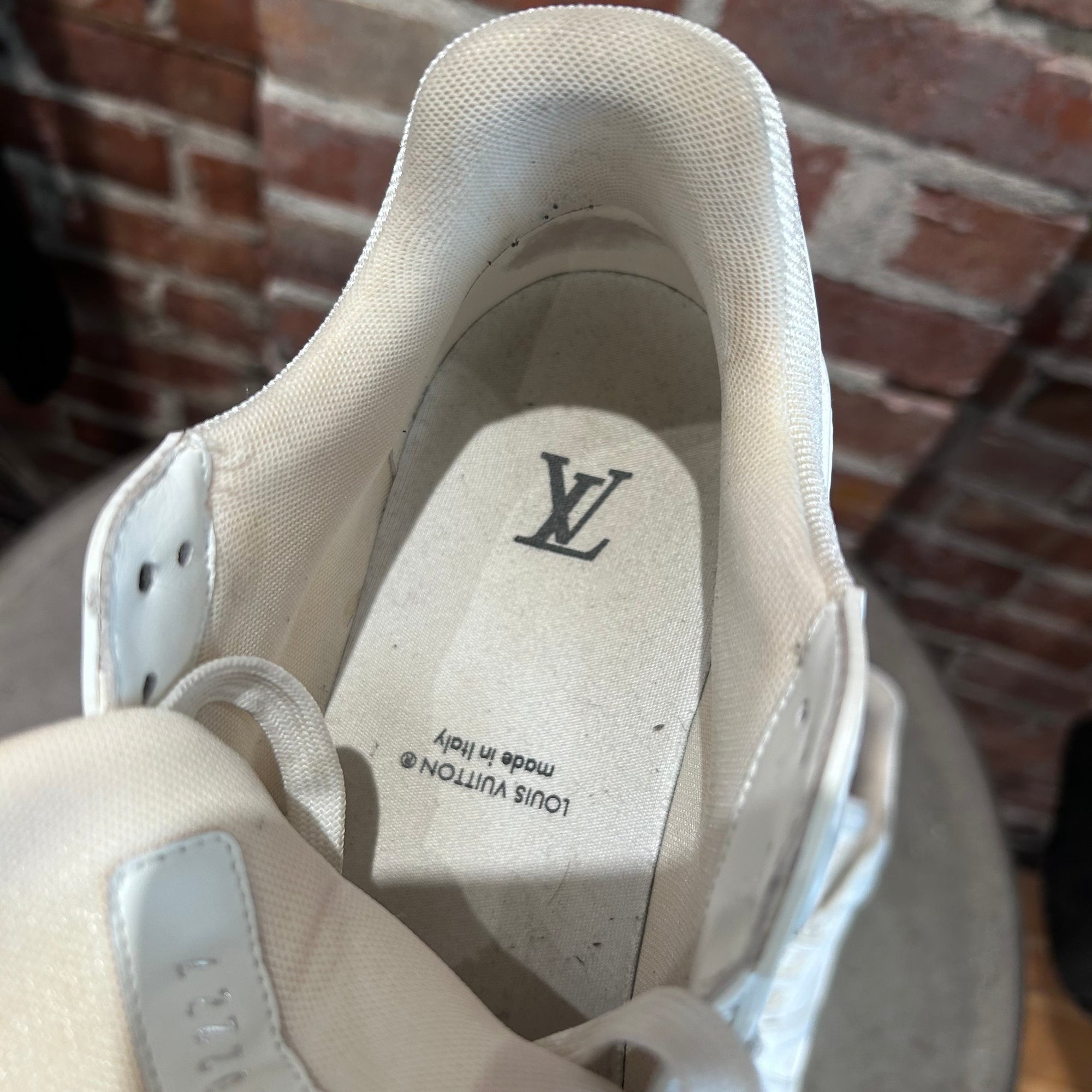 LOUIS VUITTON TRAINER SNEAKER ‘WHITE’