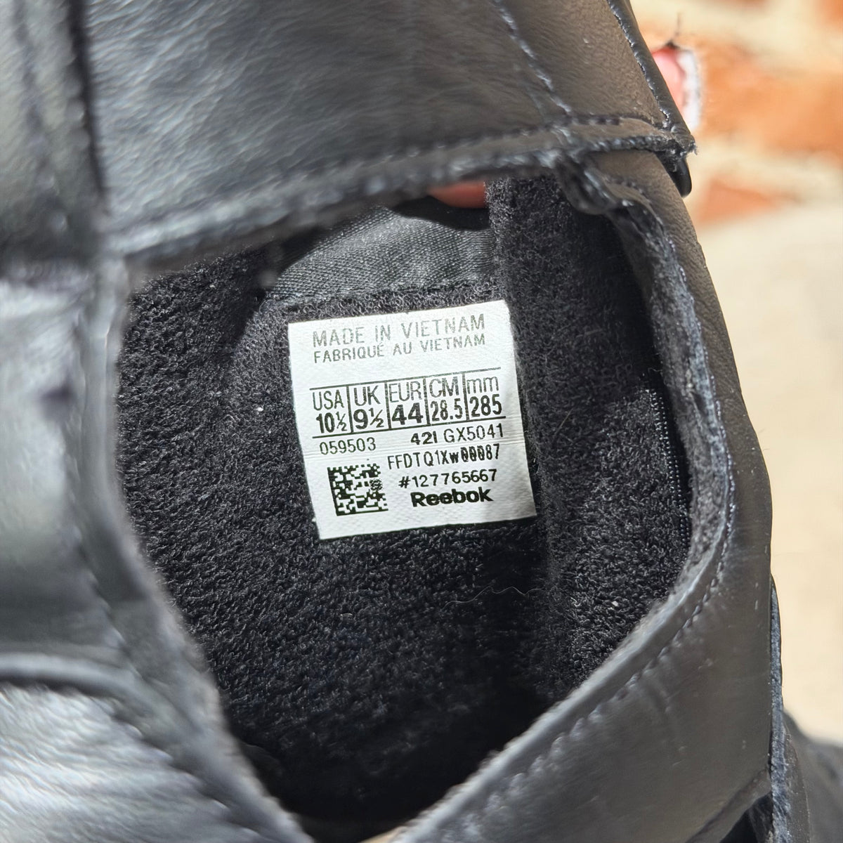 MAISON MARGIELA X REEBOK TABI HIGH SNEAKERS ‘BLACK’