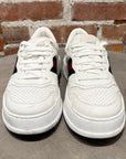 GUCCI WEB LOW CHUNKY TRAINER SNEAKERS ‘WHITE’