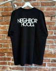 NEIGHBORHOOD THE FILTH AND THE FURY TEE ‘BLACK’