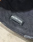 BALENCIAGA MONOGRAM BASEBALL CAP ‘BLACK’