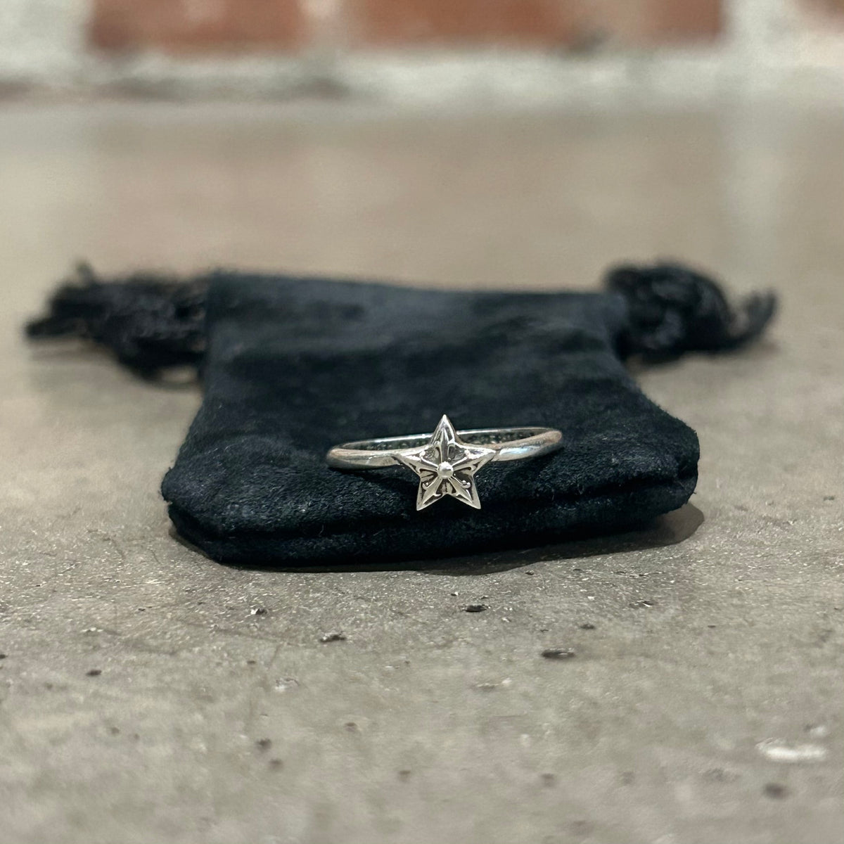 CHROME HEARTS STAR BUBBLEGUM RING ‘SILVER’