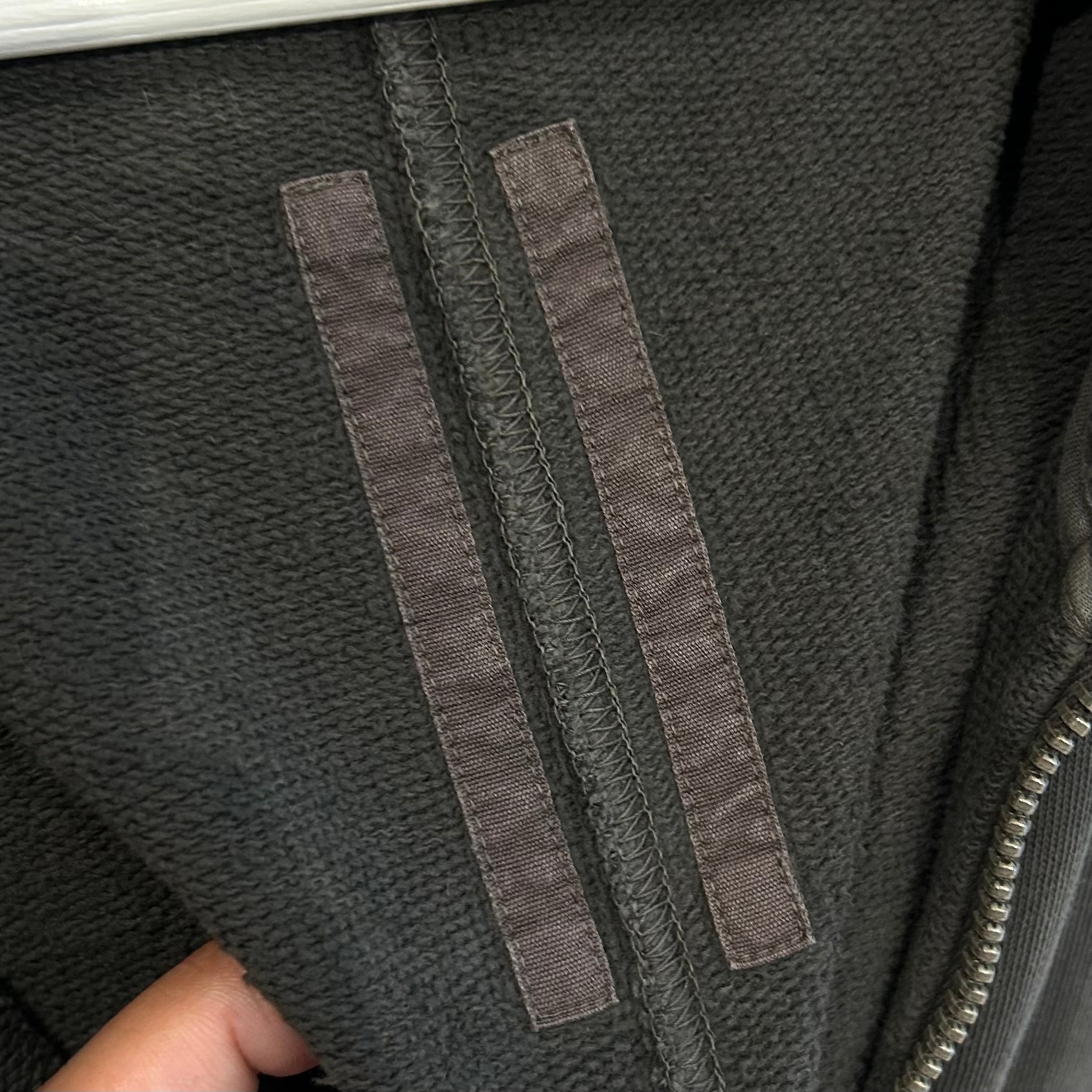 RICK OWENS FW14 DRKSDHW GIMP HOODIE ‘DARK DUST’