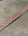 GUCCI MONOGRAM SNAKE BELT ‘SAND’