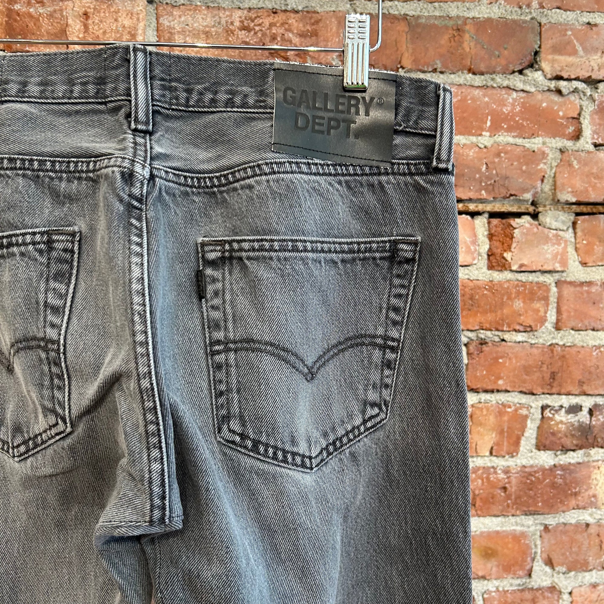 GALLERY DEPT. STUDDED LA FLARE DENIM ‘VINTAGE BLACK’