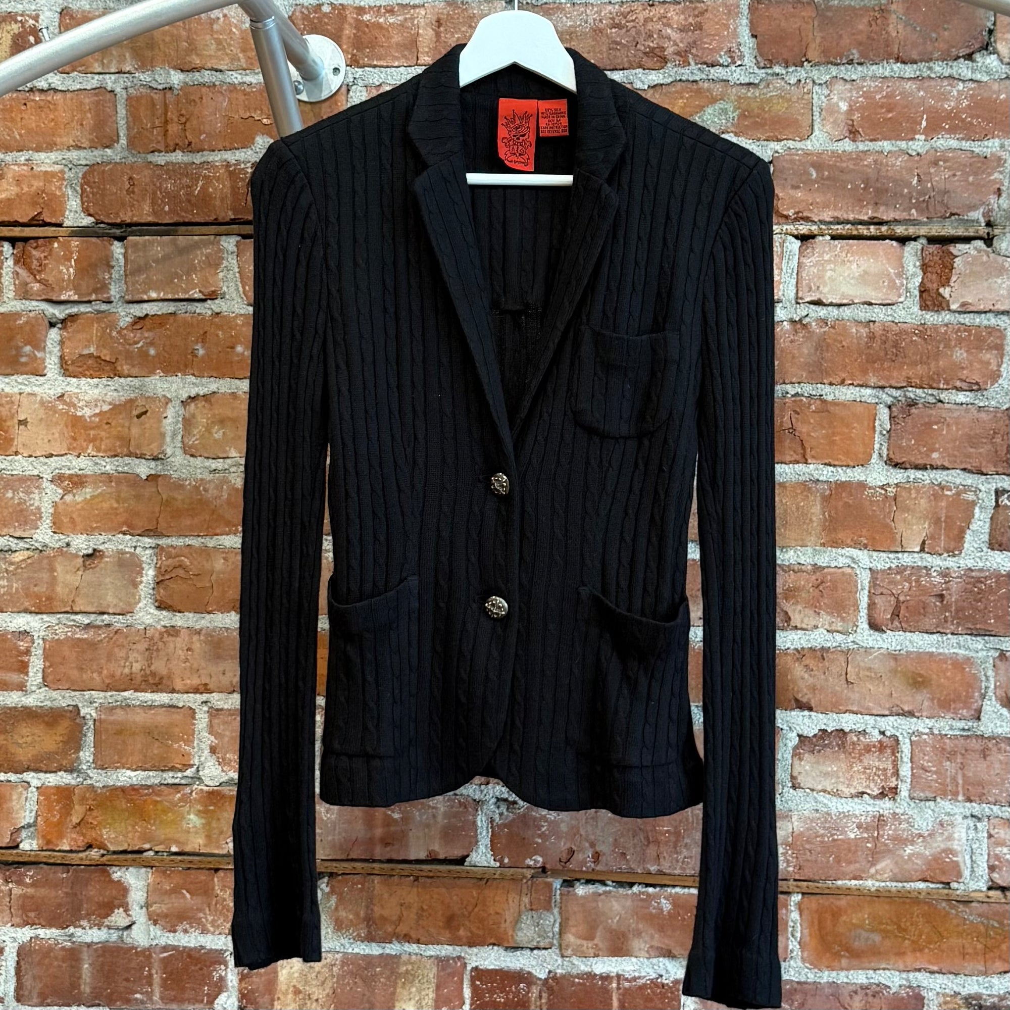 A&amp;G ROCK CARDIGAN ‘BLACK’