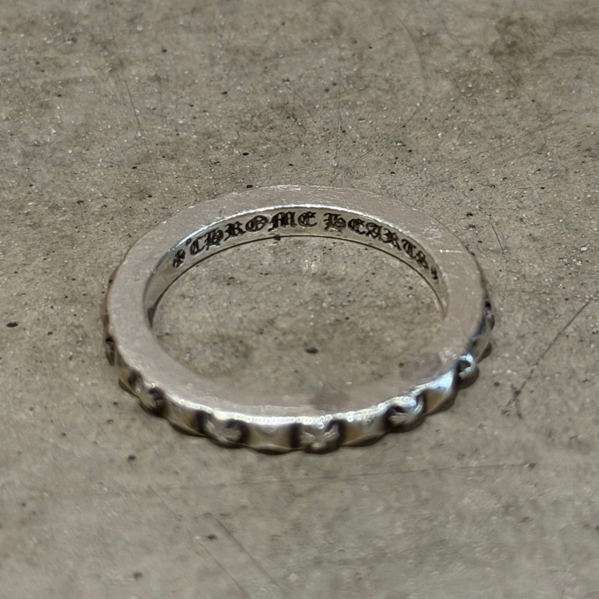 CHROME HEARTS TFP TRUE F*CKING PUNK RING 'SILVER'