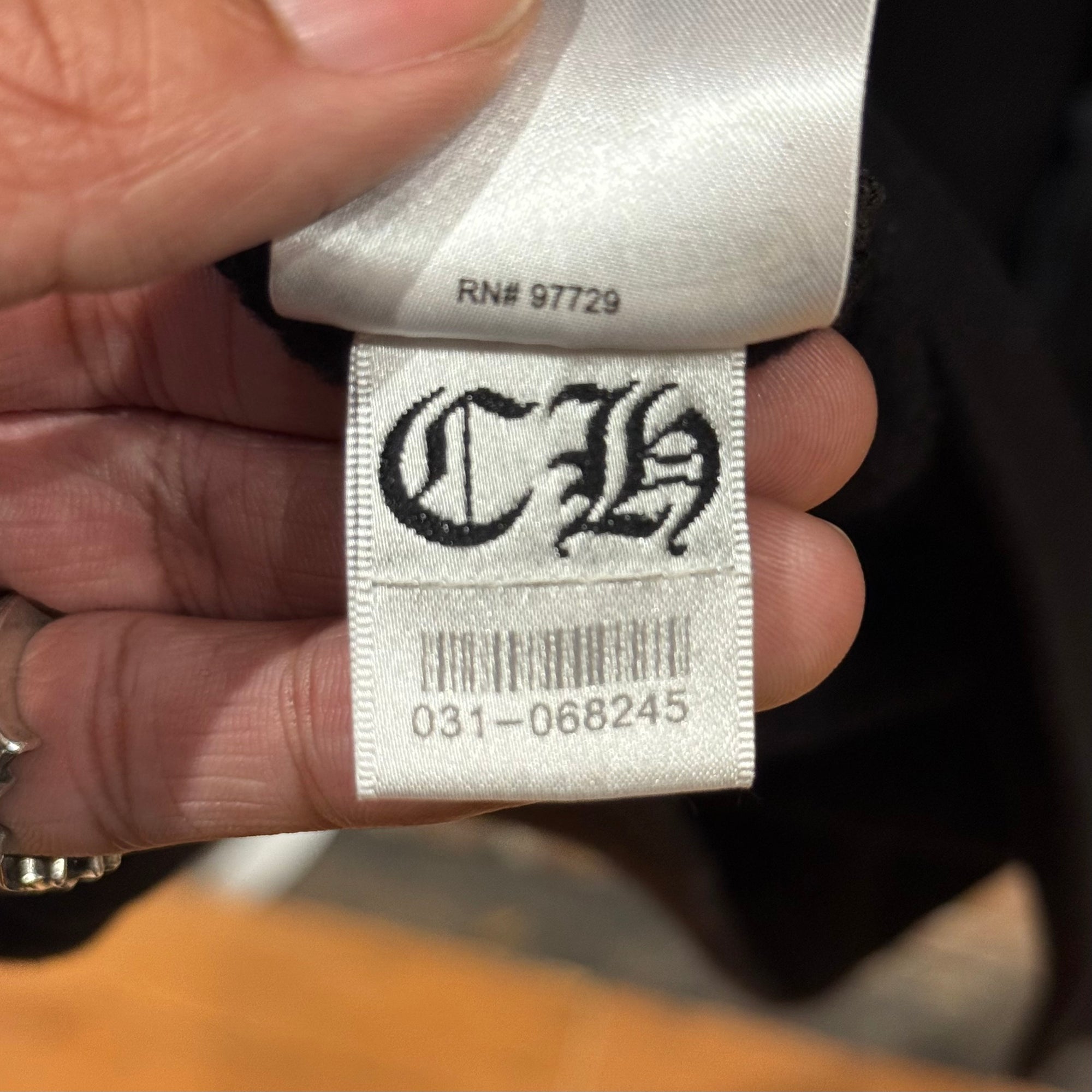 CHROME HEARTS HORSESHOE FLORAL PULLOVER HOODIE ‘BLACK’