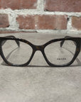 PRADA BUTTERFLY FRAME GLASSES ‘TORTOISE’