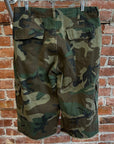 BASKETCASE GALLERY DISTRESSED CARGO SHORTS ‘CAMO’