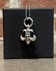 CHROME HEARTS BS FLEUR NECKLACE ‘SILVER’
