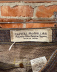 KAPITAL PERSIMMON DYED NO.9 5P CENTURY DENIM ‘BROWN’
