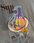 UNDERCOVER SUNDAY BREAKFAST TEE ‘GRAY’