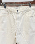 VALENTINO 5-POCKET CLASSIC DENIM ‘IVORY’