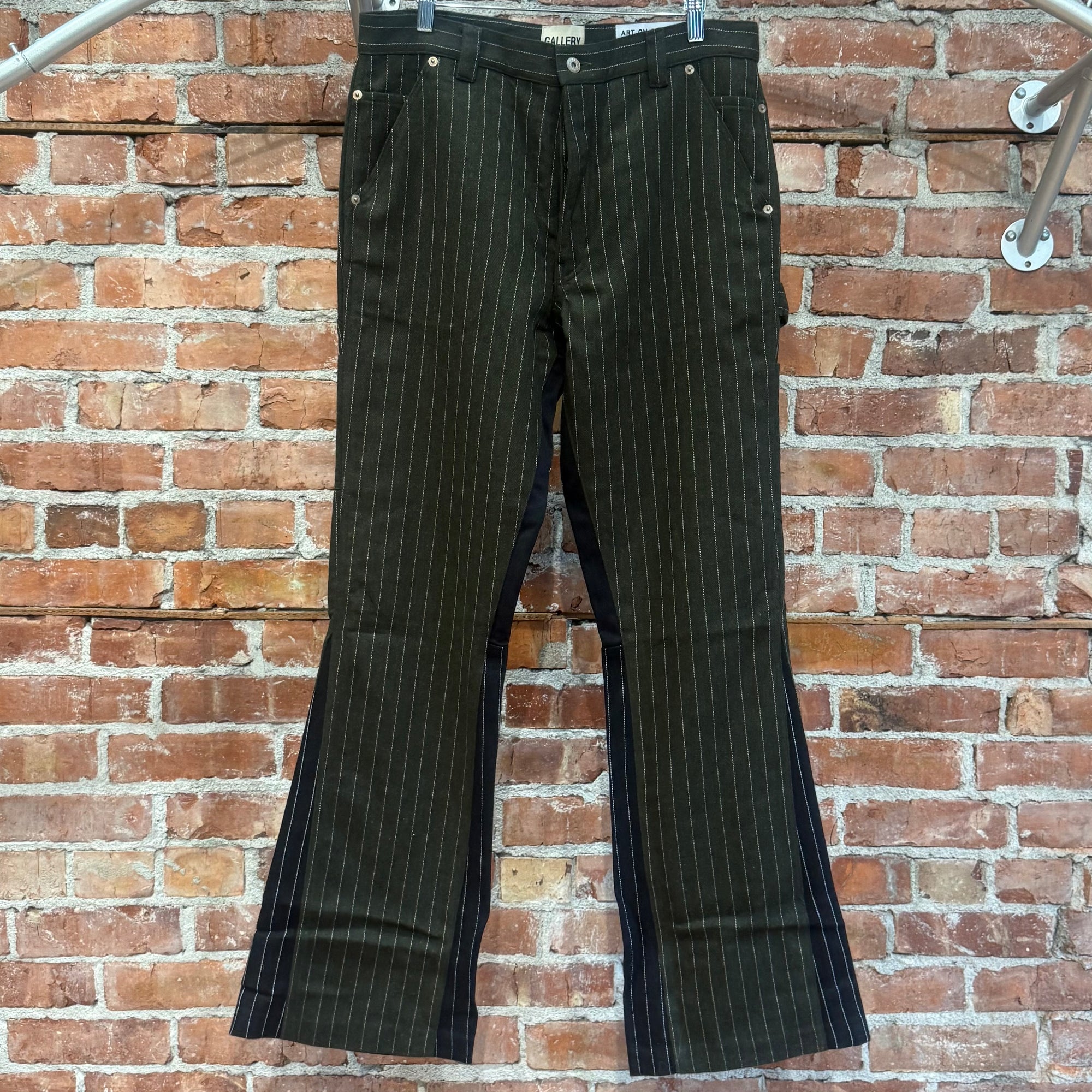 GALLERY DEPT. BUSINESS CARPENTER FLARE PANTS ‘FOREST’
