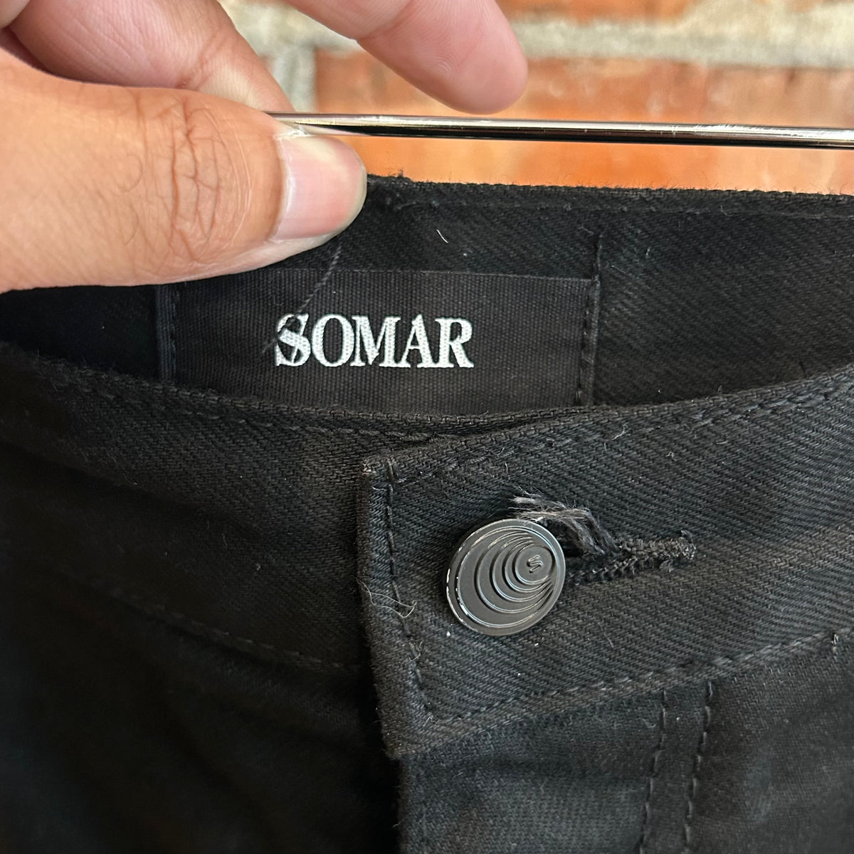 SOMAR LAG DENIM JEANS ‘BLACK/SLATE’