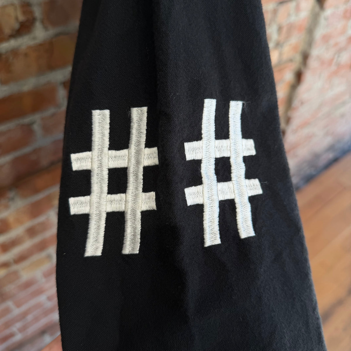 BEENTRILL BUTTON UP SHIRT ‘BLACK/WHITE’