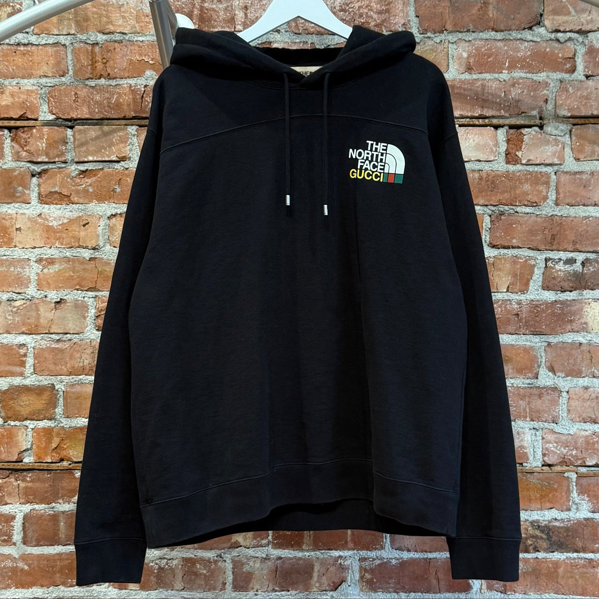 GUCCI X THE NORTH FACE FW21 PULLOVER HOODIE ‘BLACK’