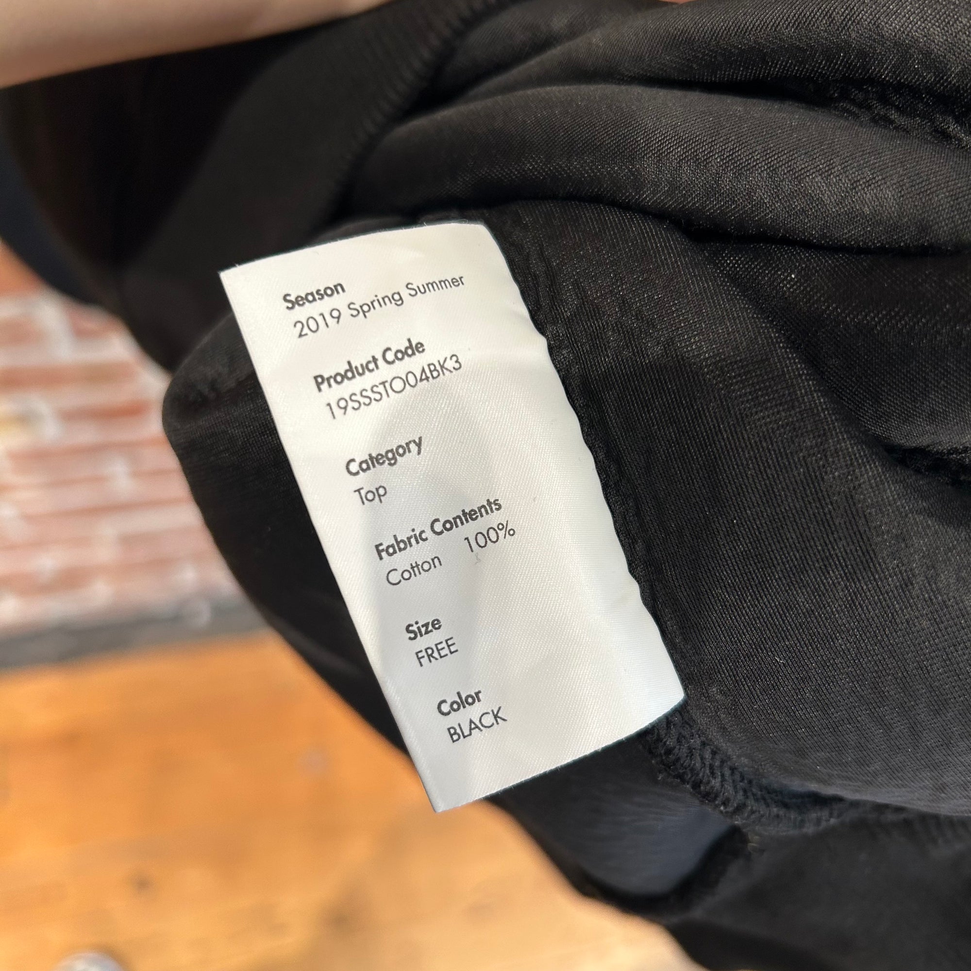 ADER ERROR SCUBA CREWNECK ‘BLACK’