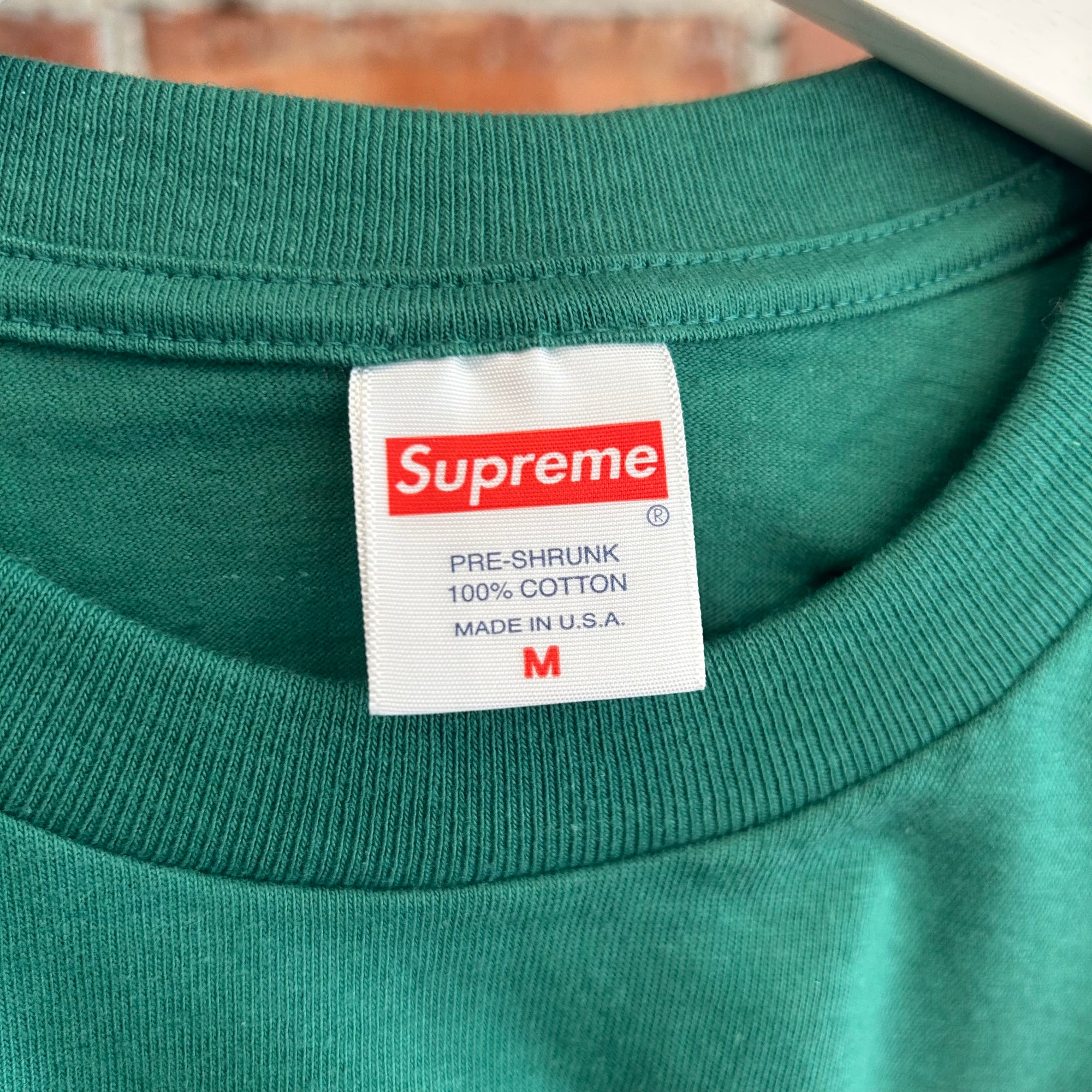 SUPREME X KAWS SS21 CHALK BOGO TEE ‘GREEN’