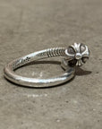 CHROME HEARTS CROSSBALL NAIL RING ‘SILVER’