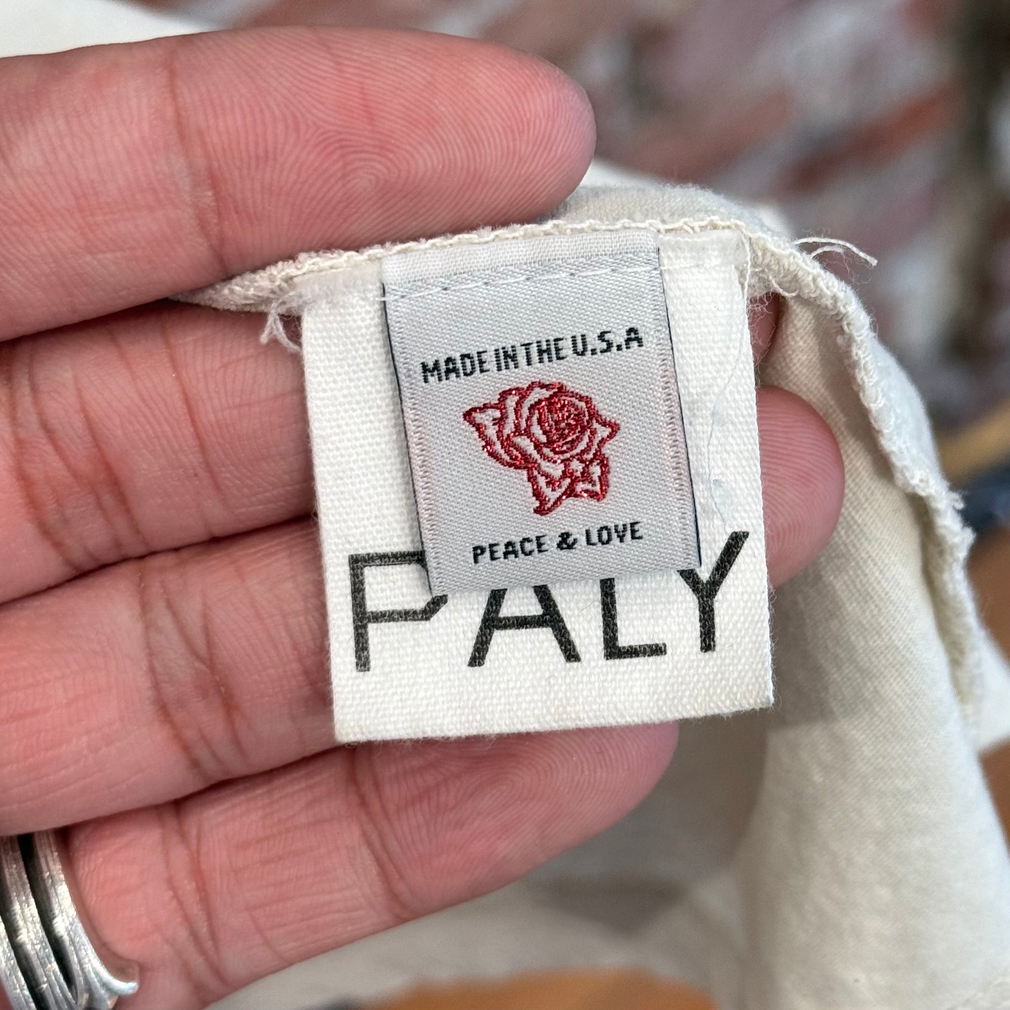 PALY HOLLYWOOD SS25 C0CAINE CRAVING TEE ‘WHITE’