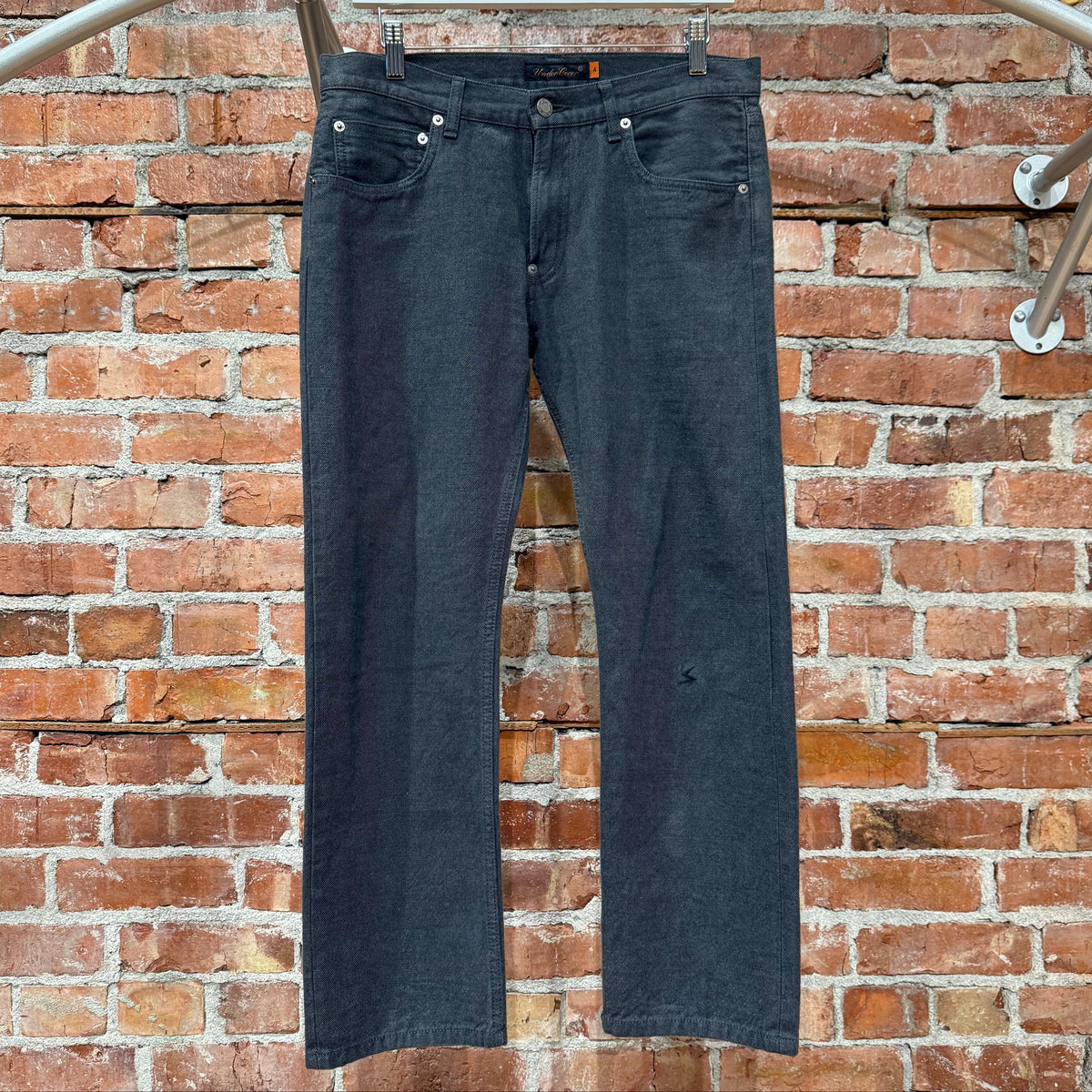 UNDERCOVER AW07 "KNIT" SYNTHESIZER PRINT DENIM ‘DARK GREY’