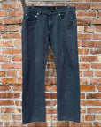 UNDERCOVER AW07 "KNIT" SYNTHESIZER PRINT DENIM ‘DARK GREY’