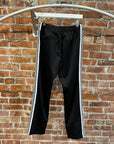 NEEDLES STRAIGHT TRACK PANTS ‘BLACK/WHITE’