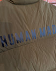 HUMAN MADE REVERSIBLE DOWN VEST ‘OLIVE’