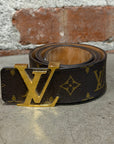 LOUIS VUITTON MONOGRAM BELT ‘BROWN’