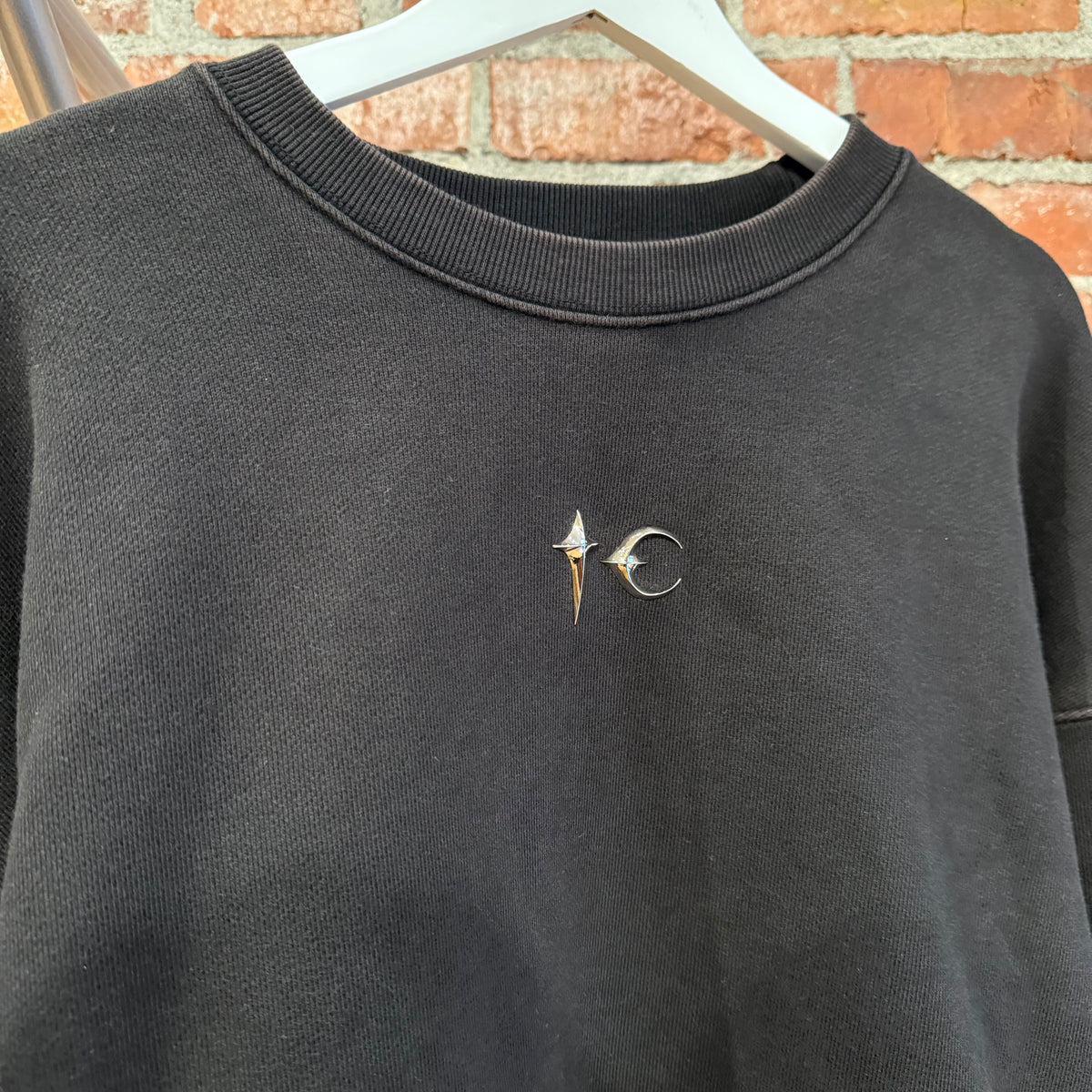 THUG CLUB POCKET CREWNECK ‘BLACK’