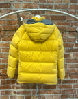 VISVIM FILM CUBISM ADVENTURA WAXED DOWN JACKET ‘YELLOW’
