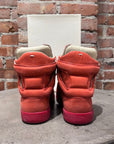 MAISON MARGIELA FW09 SUEDE FUTURE CHAIN SNEAKER ‘RED’