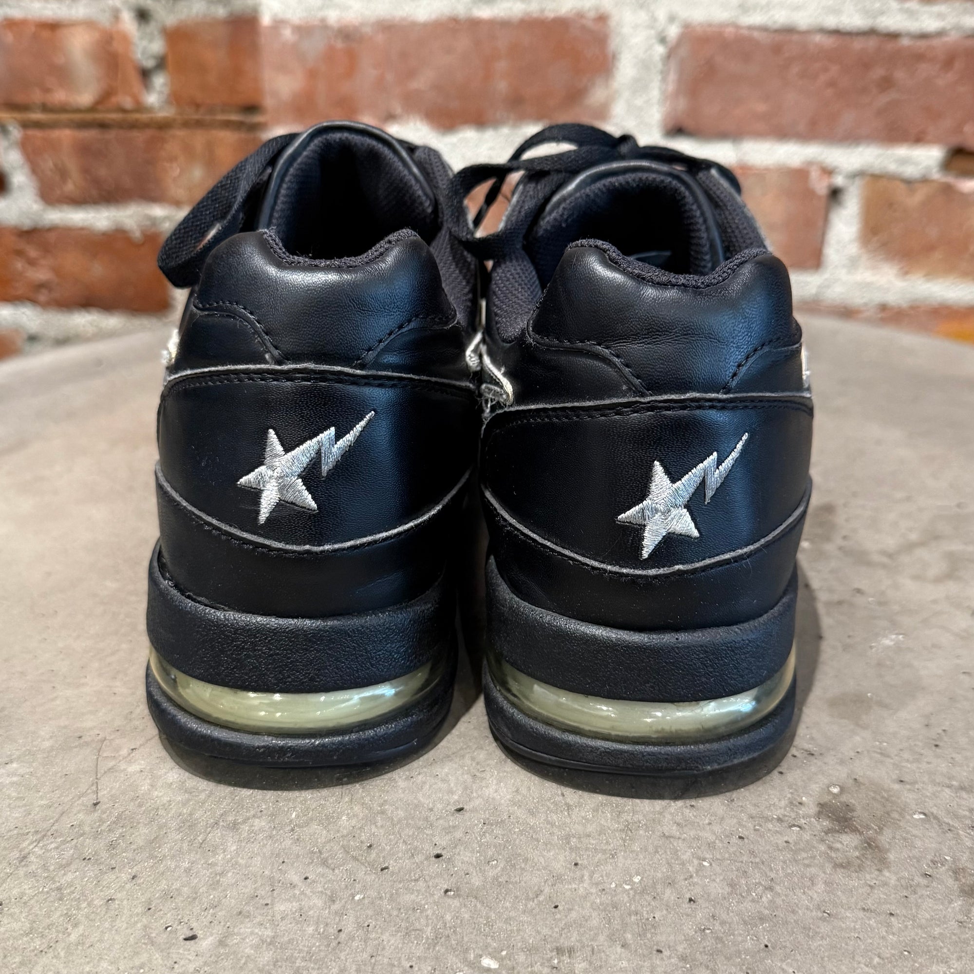 BAPE ROADSTA SNEAKERS ‘BLACK/SILVER’